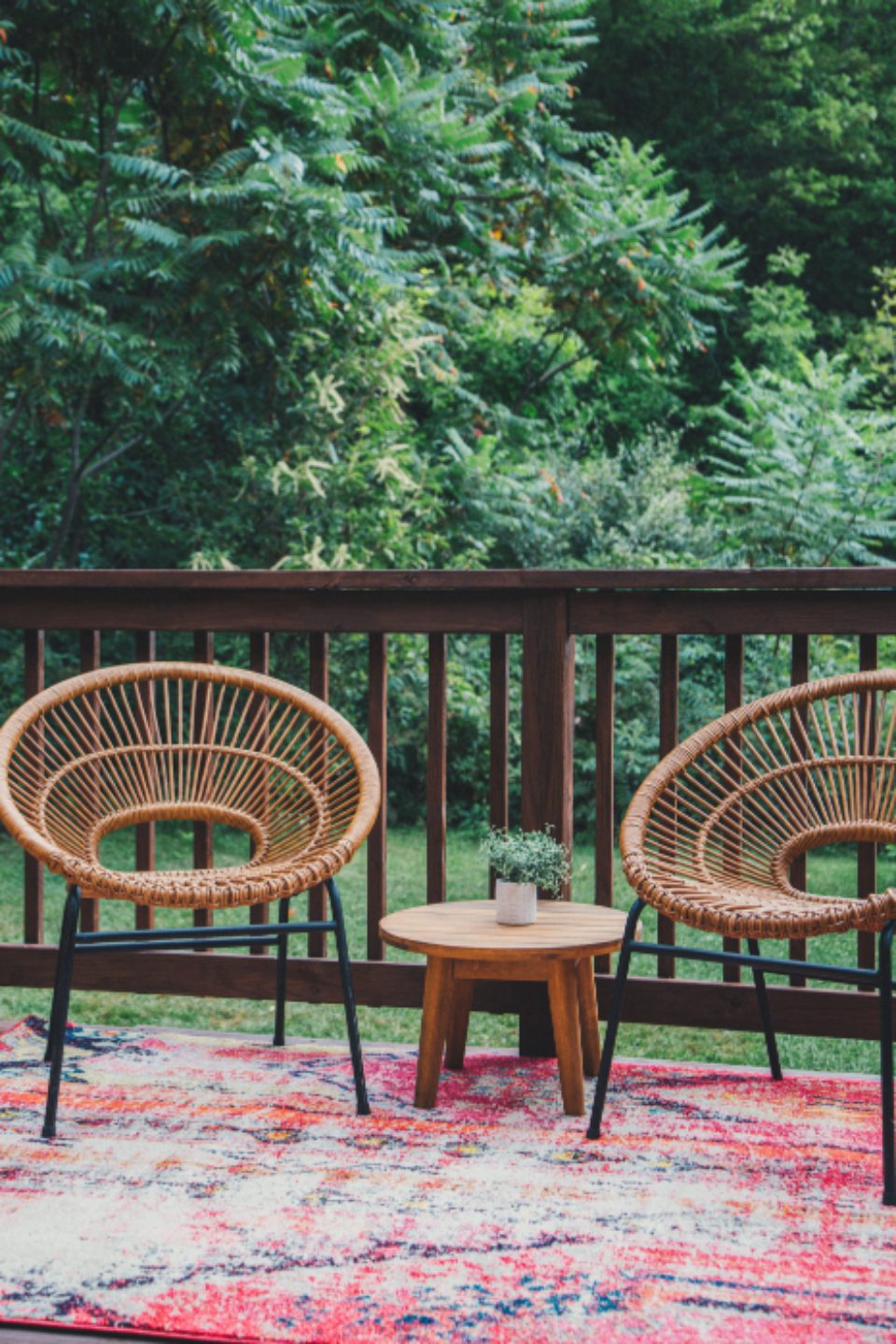Illustrative photograph of patio Furniture
